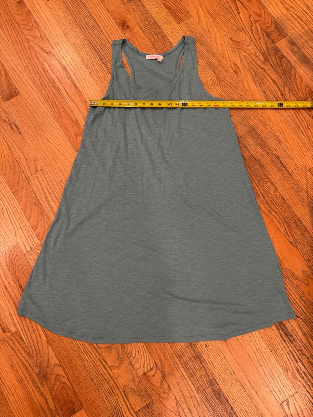 fresh produce Green Racerback Tank Dress - Picture 5 of 7
